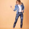 Veste jean réversible femme – Image 2