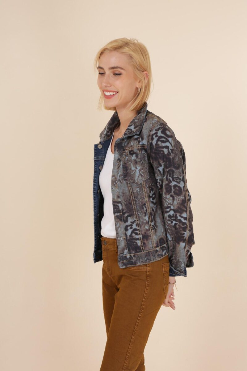 Veste jean réversible femme – Image 5