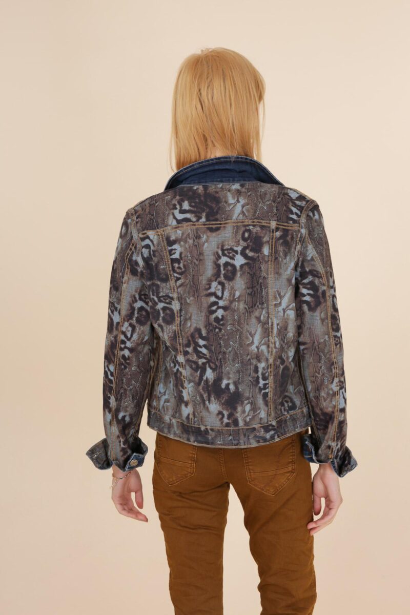 Veste jean réversible femme – Image 6