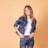 Veste jean réversible femme – Image 3