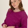 Pull à col réversible en maille ROMY - TU – Image 3