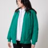 Mi&Co-Shopping Bomber vert réversible