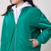 Bomber vert réversible imprimé LEOPARD – Image 8