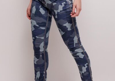 Jean réversible – Skinny bleu militaire Mi&Co-Shopping